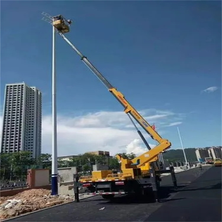 高青县维修路灯的曲臂升降车出租