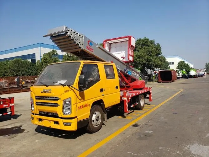 高青县附近云梯车出租 砂石搬运